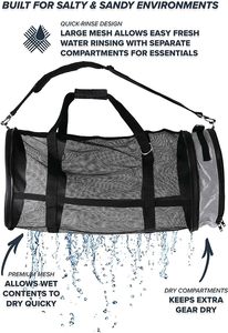 Muestra Gratuita de Equipo para Actividades de Playa/Deportes Acuáticos para Natación/Buceo/Turismo Submarino, Bolsas de Gimnasio para Equipo de Buceo, Bolsas de Viaje para Equipo Deportivo - Product Image 2