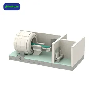 MOC Equipment Open MRI Scanner Building Blocks Set Idea Assemble Medical Device Display Science Toys For Children Birthday Gifts
