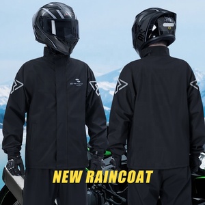 Combinaison de pluie imperméable en pongé pour <span class=keywords><strong>moto</strong></span>, veste et pantalon pour hommes et femmes, voyages, excursions, imperméables pour la pluie - Product Image 6