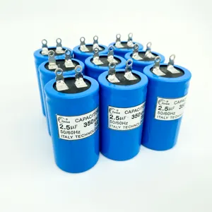 KS PinGe CBB60 factory price capacitor 450V 4UF motor starting capacitor