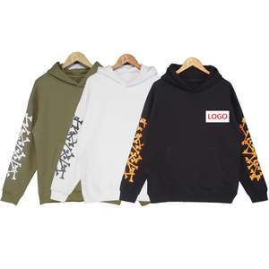 Sudadera con Capucha Oversize de Felpa Francesa Pesada Y2K, 500 GSM, 100% Algodón, con Logotipo Personalizado Bordado y Estampado Serigrafiado, Estilo Streetwear - Product Image 1