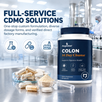 Kapsul Pembersih Usus 14 Hari OEM ODM Colon Herbal Fiber Probiotic Complex Mendukung Kesehatan Pencernaan, Pergerakan Usus, dan Tingkat Energi