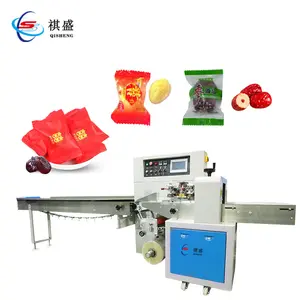 Horizontal Single Red Date Wrapping Packing Machine One By One Piece Dry Arabic Palm Ball Flow Pack Packaging Machine