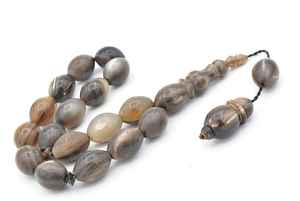 Cuentas de cuerno de búfalo, Tasbih, artesanía natural, cuentas de oración talladas a mano para meditación, mindfulness y rituales religiosos tradicionales. - Product Image 4