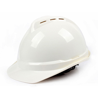 Casque de sécurité V sans fentes, 4 points de suspension, pour chantier, norme nationale, épaissi, anti-écrasement, protection renforcée