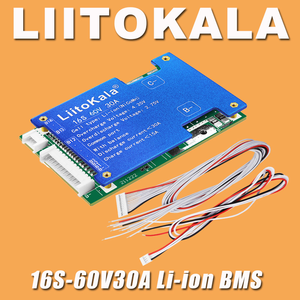 <strong>BMS</strong> 17S 60V 30A/50A Electric Vehicle Battery Management System FR4 <strong>PCB</strong> <strong>with</strong> OSP Surface Finishing for Small Motorcycles - Product Image 6