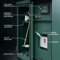 Appareillage de mesure extérieur personnalisé 10kV 12kV Max 630A CT 0.2S PT 0.5 pour connexion d'énergie renouvelable