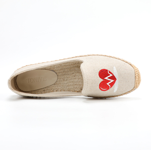 Espadrilles artisanales pour femmes - Chaussures plates en <span class=keywords><strong>corde</strong></span> de chanvre pour femmes, chaussures de pêcheur, chaussures décontractées pour la vie quotidienne, chaussures de marche, vente en gros - Product Image 5