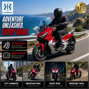 Scooter à essence tout-terrain 150CC Crossover Adventure, 95 km/h, haute performance, 10 kW, cyclomoteur à essence pour adultes - Product Image 4