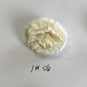 Fleurs artificielles Sujing, tête de fleur d'œillet en soie, branche unique, décoration de mariage, matériel artisanal - Product Image 1