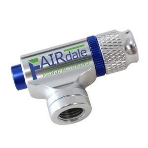 Pompe à vélo portable mini avec gonfleur CO2 et compartiment de rangement <span class=keywords><strong>pour</strong></span> cartouches, pompe à pneus <span class=keywords><strong>pour</strong></span> vélo de route et VTT - Product Image 4