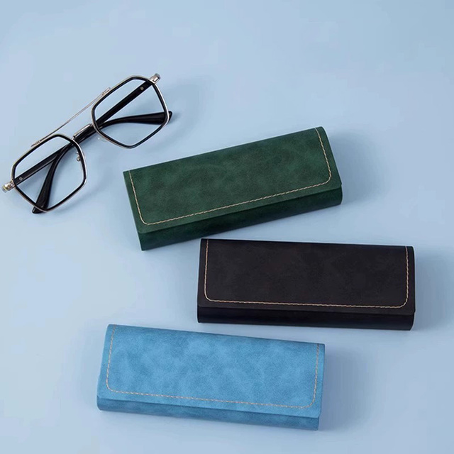 Wholesale Luxury Handmade PU Eyeglass Case Fashion Optical Storage Gift Box