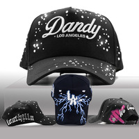Gorra de Béisbol Vintage Deportiva de Cinco Paneles, Ajustable, con Visera Plana, de Tela de Algodón y Terciopelo, Estilo Urbano, Estampada
