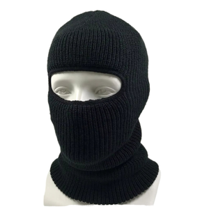 Cagoule d'hiver personnalisée en acrylique à un trou, style masque de ski, bonnet et cagoule, avec caractéristiques de tissu courantes - Product Image 3