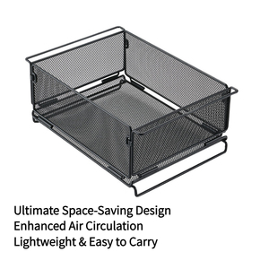 Panier de rangement pliable Campingmoon - Conteneur en treillis métallique durable |   Organisateur pliable pour le camping, la randonnée et les pique-niques - Product Image 1