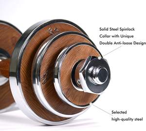 <span class=keywords><strong>Mancuernas</strong></span> de levantamiento de pesas desmontables, <span class=keywords><strong>ajustables</strong></span>, <span class=keywords><strong>20kg</strong></span>, <span class=keywords><strong>20kg</strong></span> - Product Image 4