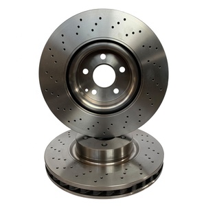 Khoan Chéo 2214211712 Cánh Quạt Phụ Tùng Ô Tô Phía Trước 335Mm Thay Thế Đĩa Phanh Rotor Cho Mercedes W221 S250 S300 S320 S350 S400 - Product Image 5