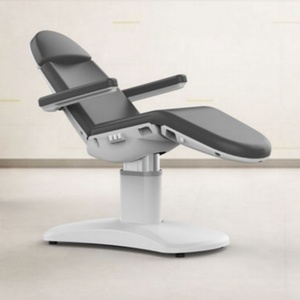 Kisen Luxurious Salon Curve Lash Bed Breast Hole Massage Electric <b>Folding</b> Beauty Bed Massage <b>Table</b> with 4 Motors - Product Image 5