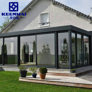 Fournisseur chinois pergola préfabriquée serre de culture en intérieur véranda préfabriquée en aluminium - Product Image 5