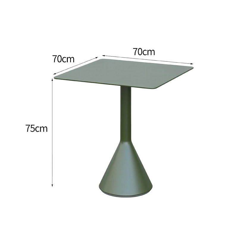 Mesa cuadrada-707075cm