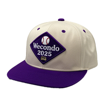 Casquette Snapback 6 Panneaux en Velours avec Logo Personnalisé, Visière Plate, Chapeau Non Structuré en Nylon pour Activités de Plein Air, Plage, Voyage, Sport