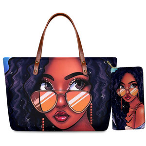 Bolsos de estilo étnico africano para chicas, conjuntos de zapatos y bolsos de lujo, de diseñador, al por mayor - Product Image 1