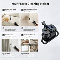 Aspirateur domestique portable à vapeur humide et sec pour rembourrage et nettoyage en profondeur du canapé