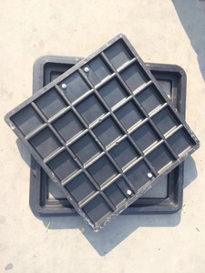 공장 공급 400mm * 400mm BMC 사각 맨홀 커버 En124 스퀘어 BMC 맨홀 커버 - Product Image 3