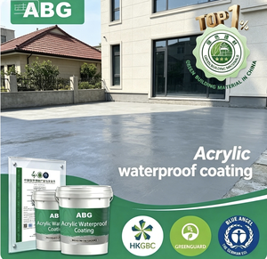 Revêtement acrylique imperméable résistant aux intempéries avec propriétés <span class=keywords><strong>anti</strong></span>-âge, revêtement imperméable extérieur pour une protection à long terme - Product Image 1