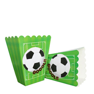 Décoration sur le thème du football avec impression personnalisée en gros Garçons Enfants Fête d'anniversaire Vaisselle jetable Assiettes et gobelets en papier pour la nourriture - Product Image 5