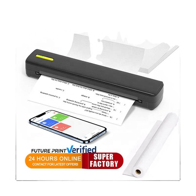 C80 New Inkless Portable A4 Printer Mini Wireless Mobile Thermal Printer