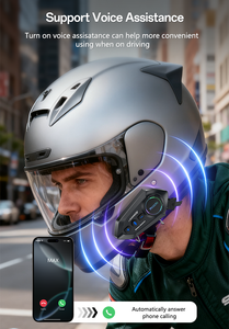 Auriculares/Altavoz Inalámbricos para Casco Yesido BT5.4 con <span class=keywords><strong>Asistente</strong></span> <span class=keywords><strong>de</strong></span> <span class=keywords><strong>Voz</strong></span>, Botón Funcional, Luz RGB, Premium, VC19 - Product Image 4