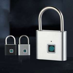 Cadenas intelligent biométrique sans clé de sécurité, rechargeable, étanche, en alliage de zinc, de qualité supérieure, pour bois, nuage, portable - Product Image 3