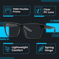 Monture Optique Tendance Homme Femme Confort Optimal pour Études, Télétravail et Utilisation d'Écran K502-05 Prêt à Expédier