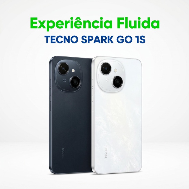 Tecno Spark Go 1S Mobile Phone Octa Core 13MP Camera 144Hz OLED Display 100W Quick Charge Supports Spanish English French LTE