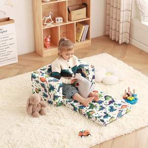 Housse de siège amovible 2 en 1 moderne Canapé-lit pour enfants Usine directe <span class=keywords><strong>Nourrisson</strong></span> Toddler Doux <span class=keywords><strong>Fauteuil</strong></span> pliant Chambre Salon - Product Image 1