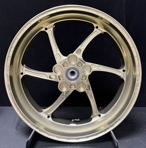 Jantes forgées CNC anodisées KX-001 pour Triumph Street Triple 765, 17x3.5 17x5.5, avant et arrière, en alliage d'aluminium, pour moto naked - Product Image 2