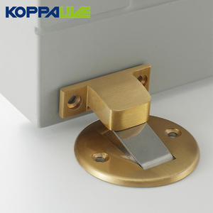 Koppalive <span class=keywords><strong>porte</strong></span> intérieure en laiton pour chambre à coucher, supports <span class=keywords><strong>de</strong></span> <span class=keywords><strong>porte</strong></span> cachés montés au sol, butoir <span class=keywords><strong>de</strong></span> <span class=keywords><strong>porte</strong></span> <span class=keywords><strong>de</strong></span> toilette, butoir <span class=keywords><strong>de</strong></span> <span class=keywords><strong>porte</strong></span> d'hôtel - Product Image 2