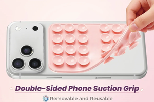 Nouveaux produits tendance : Support de téléphone amovible à ventouse double face avec logo personnalisé, accessoires pour téléphone, poignée de selfie pour téléphone - Product Image 4