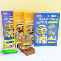 Vente en gros chocolat 40g bonbons bonbons au chocolat pistache noisette succédané de cacao confiture chocolat dubai