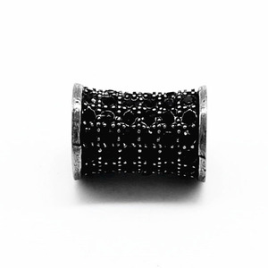 yunnique <b>Titanium</b> Steel Round Bead With Rhinestones For Bracelet Making 8mm Diameter Metal Loose Beads Jewelry Accessories - Product Image 2