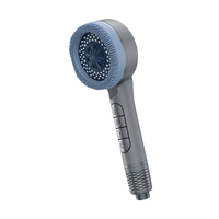Nouvelle Pomme de Douche ABS Transfrontalière à Pression Améliorée, Filtrée, avec Jets de Massage et de Pluie, Design Luxe, pour Basse Pression d'Eau, Personnalisable