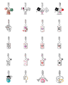 Accesorios Creativos de Dibujos Animados para Manualidades, Gran Venta en Europa y América Fundas para Teléfono y Sombreros con <span class=keywords><strong>Piedras</strong></span> de Circonio y Joyería Plateada Hecha a Mano - Product Image 1