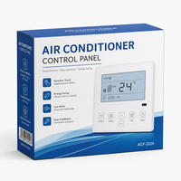 Boîte à verrouillage automatique en carton ondulé rigide imprimé couleur sur mesure haut de gamme pour contrôleur de climatiseur – Vente en gros
