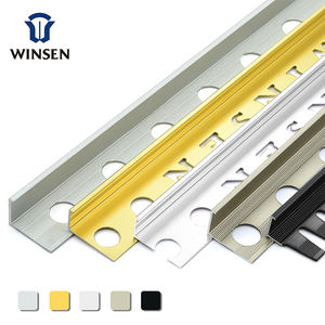 Profilé <span class=keywords><strong>d</strong></span>'angle moderne en L pour <span class=keywords><strong>carrelage</strong></span>, 90 degrés, 8mm 10mm 12mm, en aluminium personnalisé, étanche, durable, installation facile, garantie 5 ans - Product Image 5