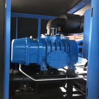 Compresseur d'air à vis VSD à haute pression à deux étages 8bar~13bar