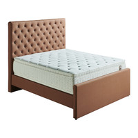Lit en cuir de luxe multifonctionnel pour chambre à coucher, design moderne avec rangement, prix direct usine, vente en gros