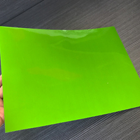 Película de revestimiento de coche verde 7,6 Mil, pegatina autocurativa PPF, cambio de Color TPU, vinilo que cambia, antiarañazos, protección de pintura para coche