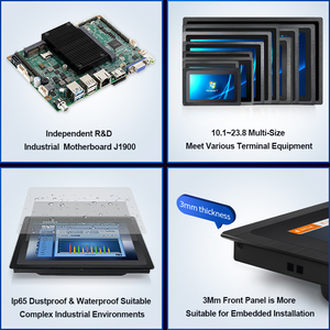 Màn Hình Lcd Gắn Tường Khung Kim Loại Công Nghiệp Khung Mở Chống Nước Ngoài Trời Màn Hình Cảm Ứng Gắn Trên Biển - Product Image 3