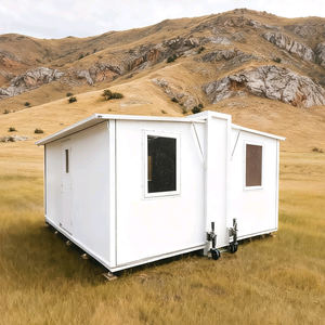 Fabriqué en Chine, exporté, maison conteneur moderne multifonctionnelle en acier, pliable, à double aile, assemblage rapide, imperméable, durable - Product Image 2